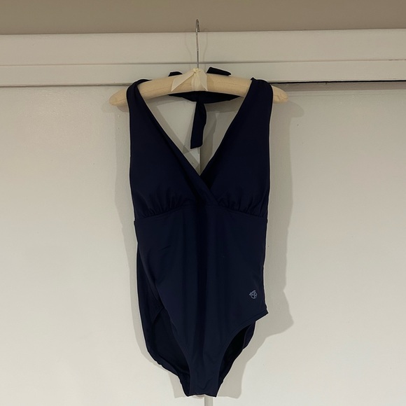 Draper James Other - Draper James x Lands’ End One-Piece Halter Top Swimsuit in 16W